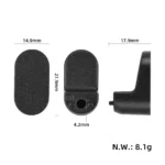 Gancho negro para Xiaomi Mi 6 Lite - Imagen 2