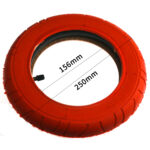 Neumático exterior Wanda 10*2 P1069 (rojo) - Imagen 4