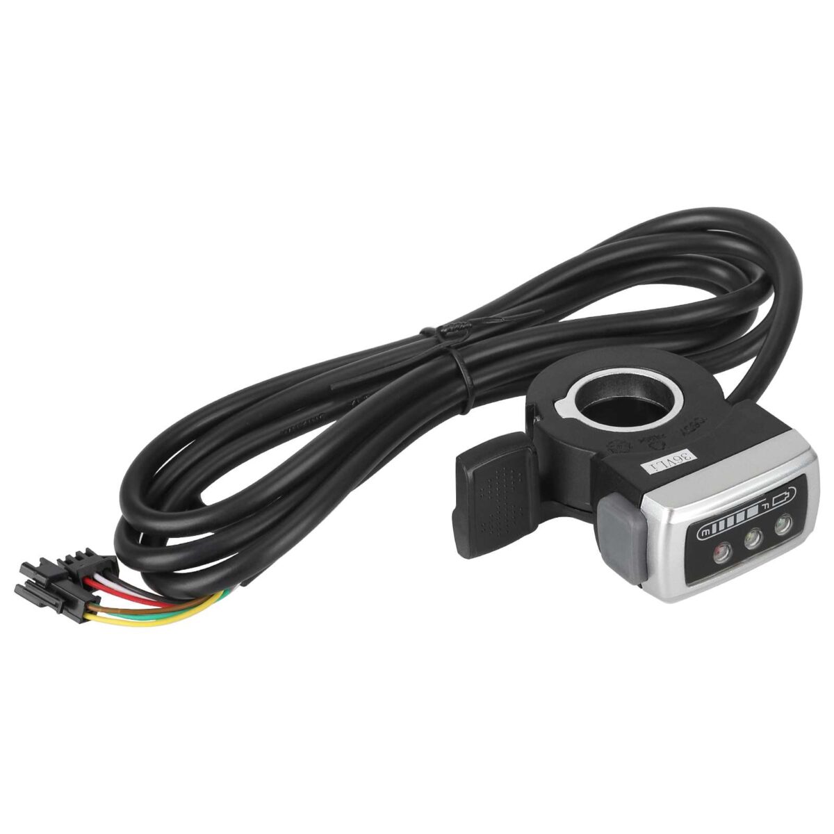 Indicador de potencia Wuxing 106DX para bicicleta eléctrica con batería de litio de 36 V - Imagen 6