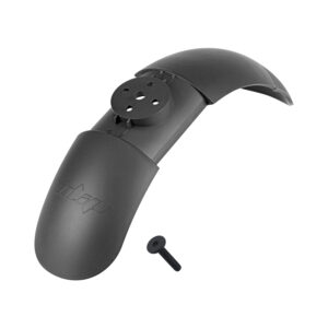 Guardabarros delantero Ulip gris con goma y tornillo para patinetes xiaomi