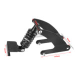 Suspensión trasera negra para scooters Segway Ninebot ES2 ES4 ES5 - Imagen 2