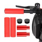 Kit extensor de manillar de silicona Ulip rojo sin luz para scooters de las series Xiaomi y Ninebot ES - Imagen 6