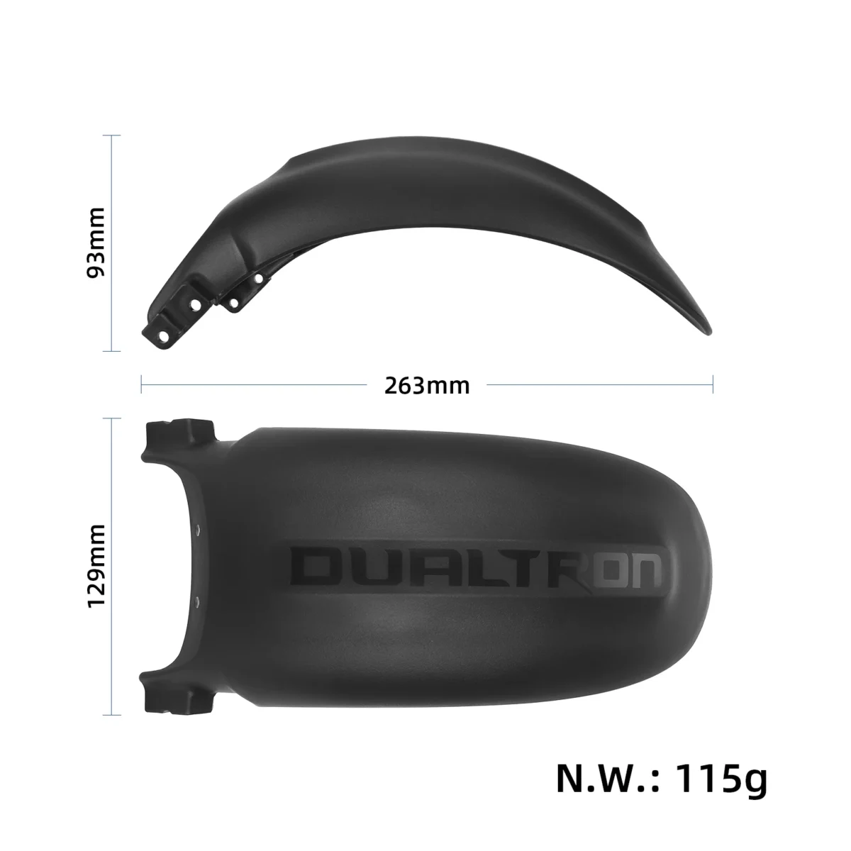 guardabarros trasero para DUALTRON THUNDER II - Imagen 2