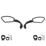 2 espejos retrovisores plegables para bicicleta
