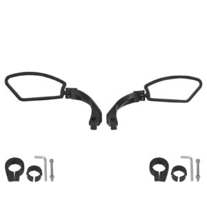 2 espejos retrovisores plegables para bicicleta