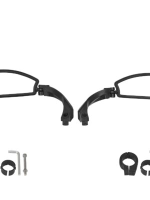 2 espejos retrovisores plegables para bicicleta