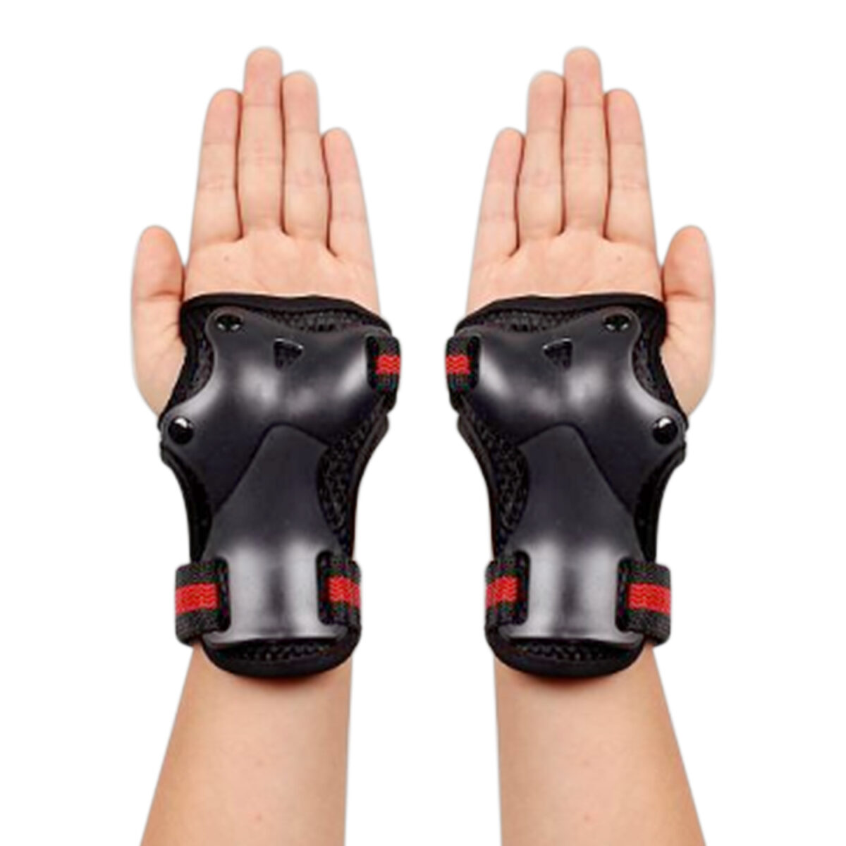 Equipo de protección extraterrestre negro y rojo, talla S - Imagen 4