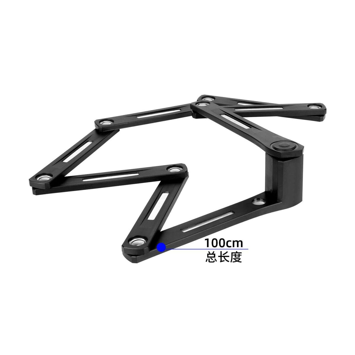 Candado antirrobo rectangular plegable para bicicleta - Imagen 5