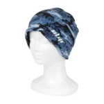Gorro con diadema elástica con doble uso: gorro y calentador de cuello