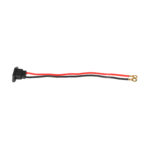 Cable de cobre puro de 2,5 metros cuadrados y 30 cm con conector macho - Imagen 2