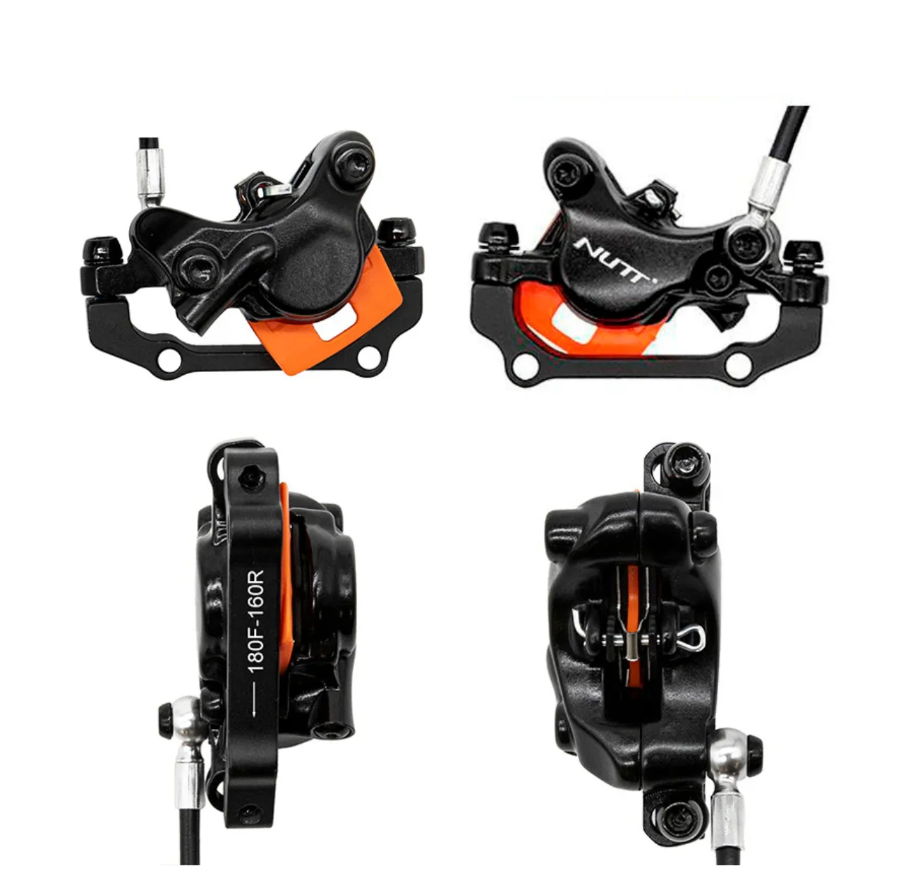 Freno de disco de aceite NUTT delantero derecho y trasero derecho (140 cm + 220 cm con 180F, 160R) + kit de freno izquierdo y derecho Y5 - Imagen 3