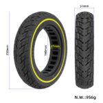 Neumático sólido Ulip 9.5*2.0 con círculo amarillo para scooters Xiaomi y de 8.5 pulgadas - Imagen 2