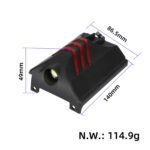Conjunto de cubierta frontal izquierda de la placa inferior del Kukirin G3 Pro - Imagen 2