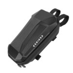 Bolso grande frontal negro de 3L (PU+EVA) sin logotipo - Imagen 4
