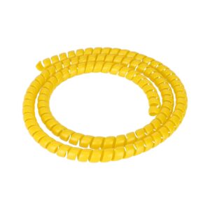 Línea de protección de bobinado amarilla de 8 mm y 1 m