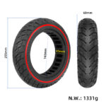 Neumático sólido Ulip 60/70-7.0 con círculo rojo para patinetes Xiaomi 4 Pro/4 Pro Max - Imagen 2