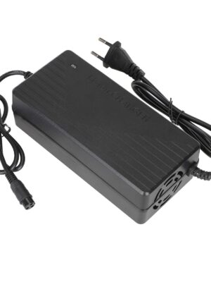 Cargador rápido con enchufe de aviación grande de 60 V a 67,2 V y 10 A (estándar europeo GX16)