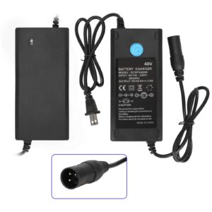 Cargador de 54,6 V 2 A con cabezal Kallon y enchufe estadounidense