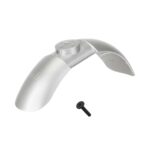Guardabarros delantero Ulip plateado con goma y tornillo para patinetes xiaomi
