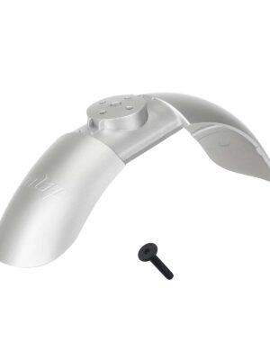 Guardabarros delantero Ulip plateado con goma y tornillo para patinetes xiaomi