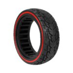 Neumático sólido todoterreno Ulip 8.5*2.5 con círculo rojo