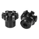 Copas de horquilla de aluminio negro - Imagen 5