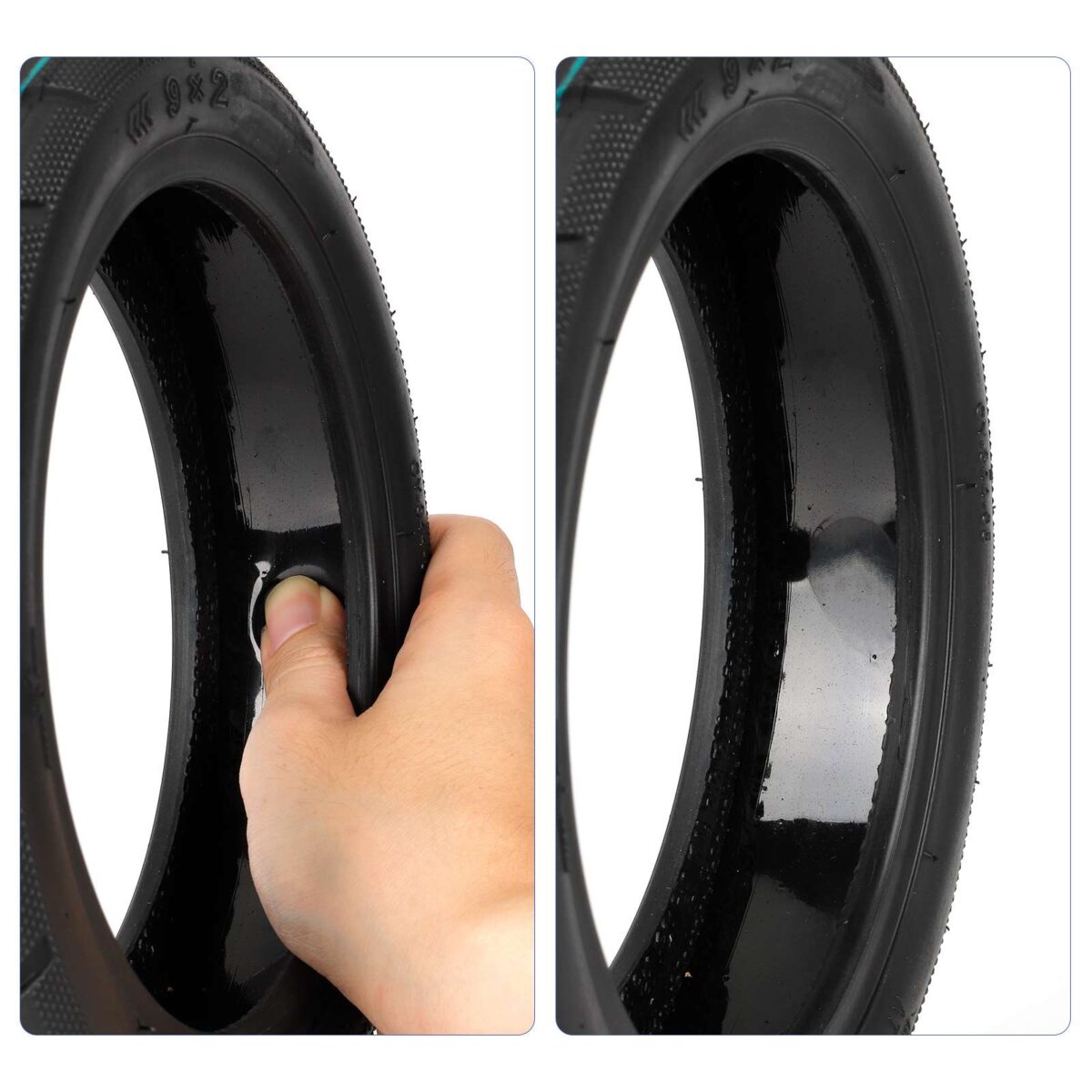 Neumático sin cámara autorreparable Yuanxing 9*2 - Imagen 3