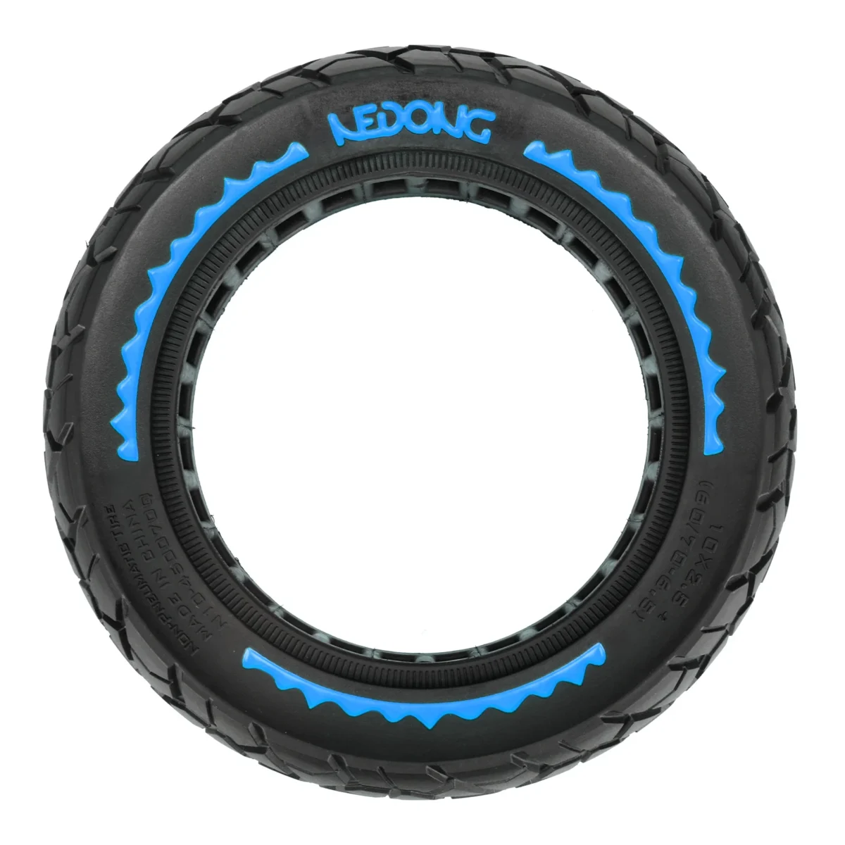 Neumático sólido todoterreno NEDONG 10*2.5 Blue Line (ranura para tarjeta de 45 mm) - Imagen 4