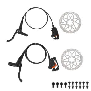 Kit de freno de disco hidráulico CORERIDE negro (izq. y der.) para bicicleta de montaña MTB