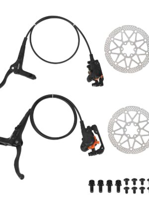 Kit de freno de disco hidráulico CORERIDE negro (izq. y der.) para bicicleta de montaña MTB