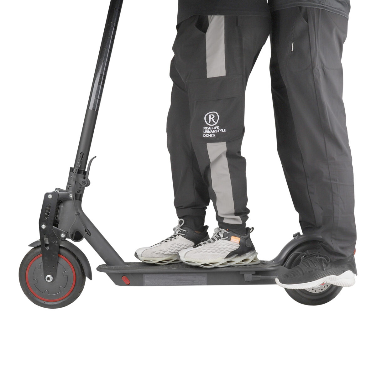 Pedal trasero rojo para patinete Xiaomi (con herramientas y tornillos) - Imagen 2