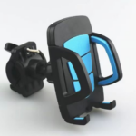 Soporte para teléfono móvil de plástico azul