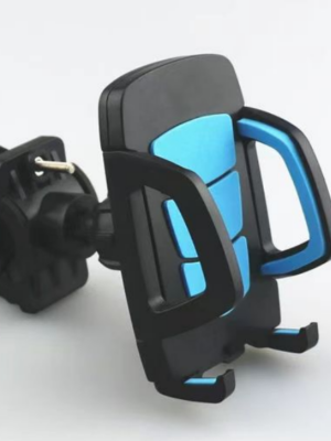 Soporte para teléfono móvil de plástico azul