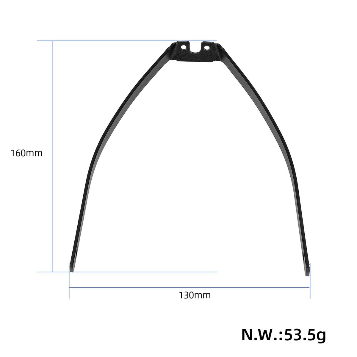 Soporte de guardabarros trasero para scooter F20/F30/F40 - Imagen 2