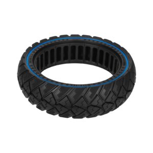 Neumático sólido todoterreno Ulip 70/60-7.5 con forma de diamante y círculo azul