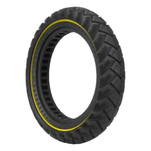 Neumático todoterreno sólido Ulip 12*2.125/12*2.5/12 1/2*2 1/4 con patrón de avión de línea amarilla (ranuras de 28 mm)
