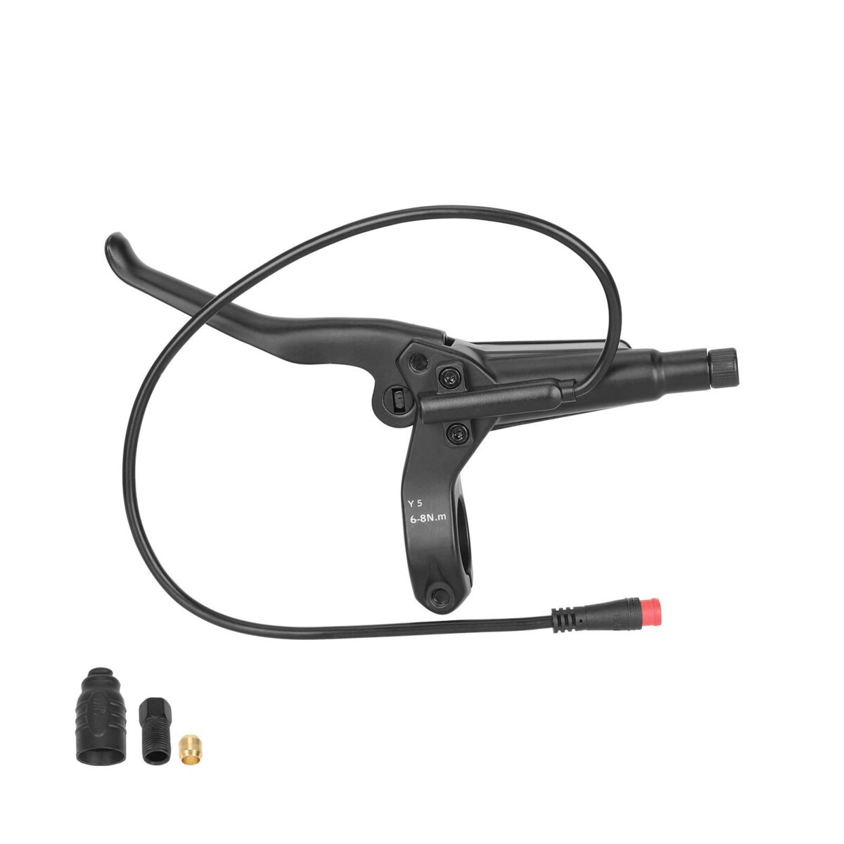Maneta de freno derecha NUTT (Y5) con cable impermeable de 380 mm - Imagen 2