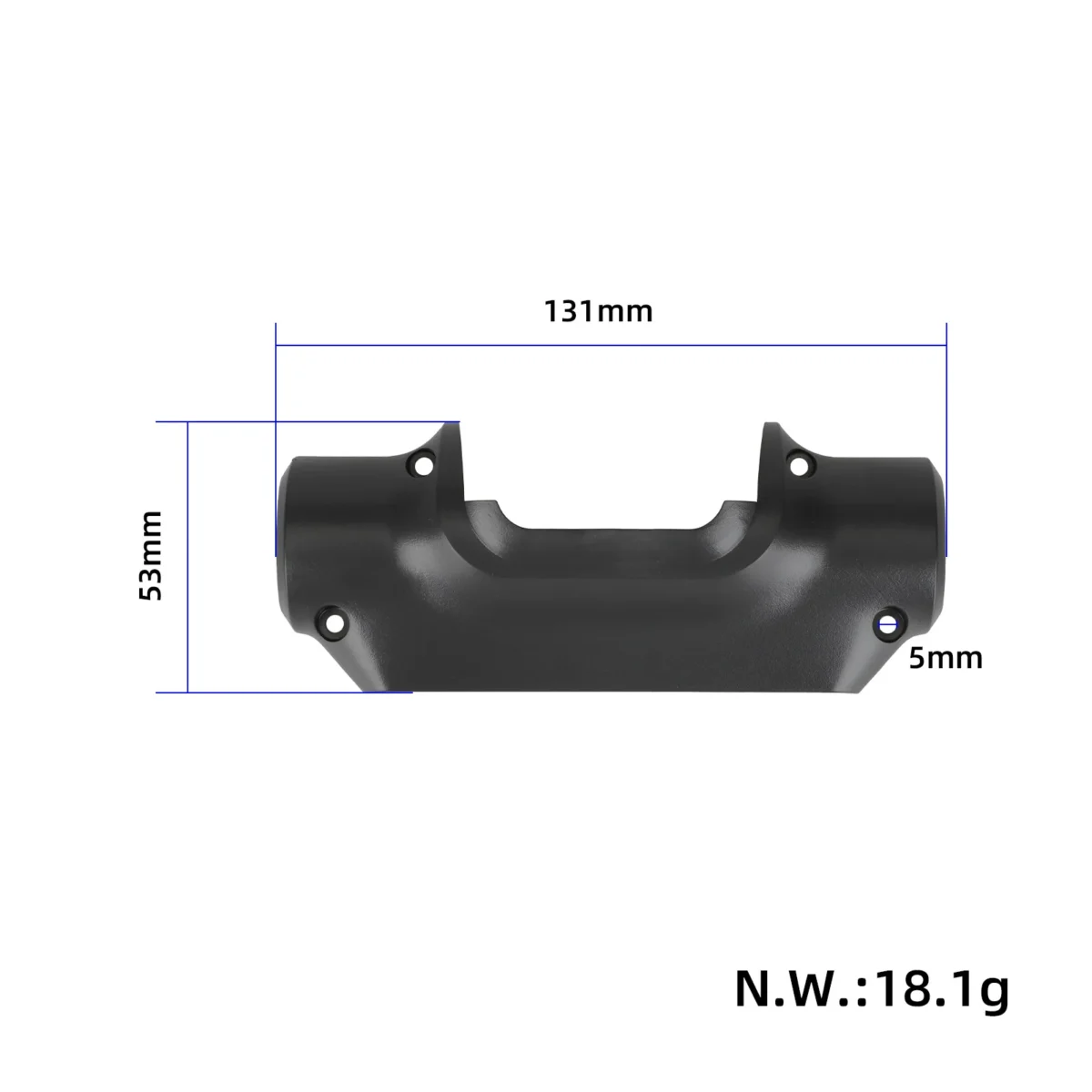 Carcasa inferior de la luz de circulación diurna original del Segway Ninebot Max G3/F3 - Imagen 2