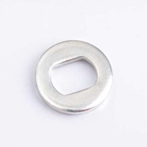 Arandela plana para motor de vehículo eléctrico 10×12×2 galvanizada, arandela antirrotación 10×12×2 para motor de vehículo eléctrico, arandela elástica, tornillo, tuerca, gancho y arandela.