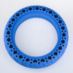 Neumático sólido de caucho de 8 1/2 x 2 (azul) - Imagen 5