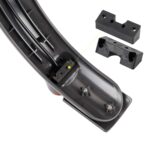 Juego de guardabarros traseros grises para patinetes Xiaomi Pro 2/1S - Imagen 5