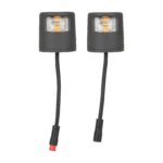 1 juego de luces de giro originales con enchufe impermeable para scooters Xiaomi Elite