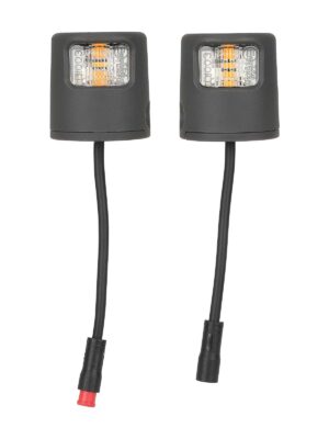 1 juego de luces de giro originales con enchufe impermeable para scooters Xiaomi Elite