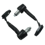 Manillar CNC de motocicleta negro