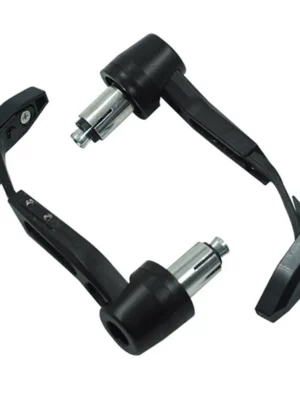 Manillar CNC de motocicleta negro