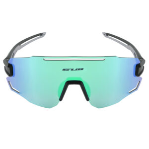Gafas de ciclismo GUB 6200 (negro y verde)