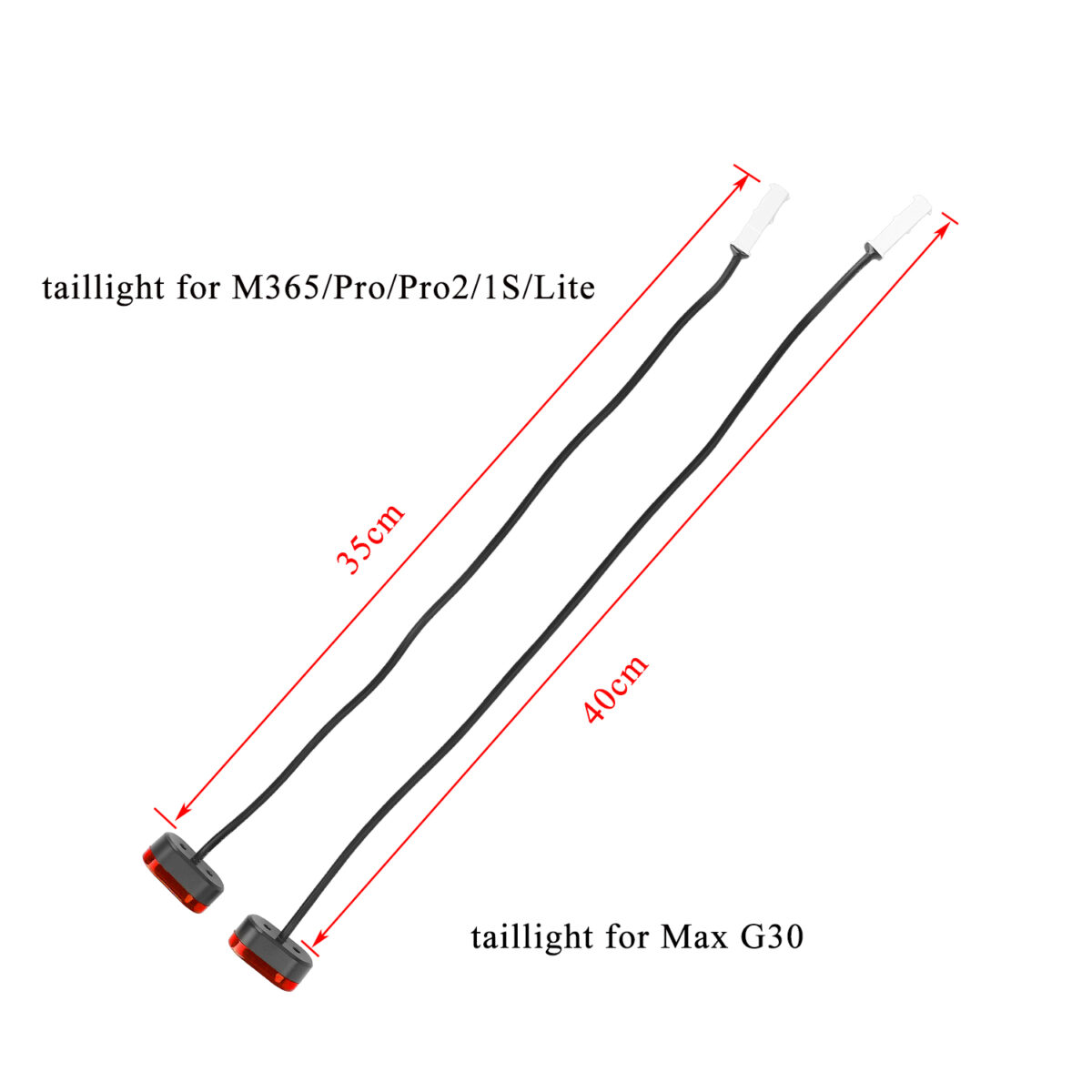luz trasera para scooter M365 - Imagen 2