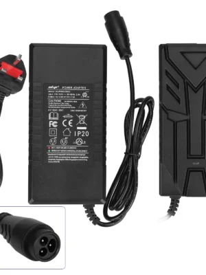 Cargador Ulip 58,8 V 2 A con cabezal LP16-3P grande (enchufe británico)