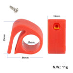 Hebilla de gatillo plegable roja de Xiaomi - Imagen 2