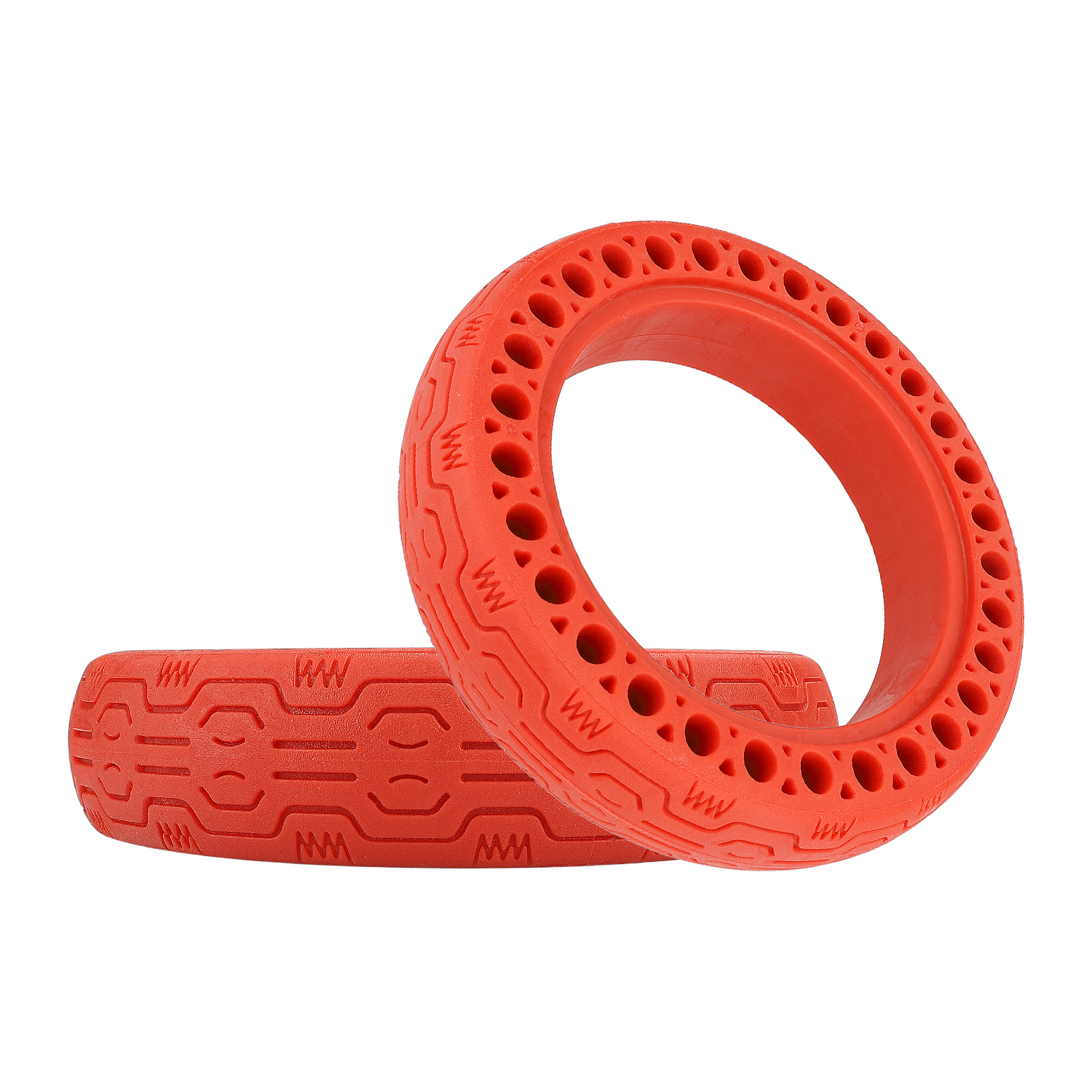 Neumático hueco rojo de 8,5 pulgadas - Imagen 2